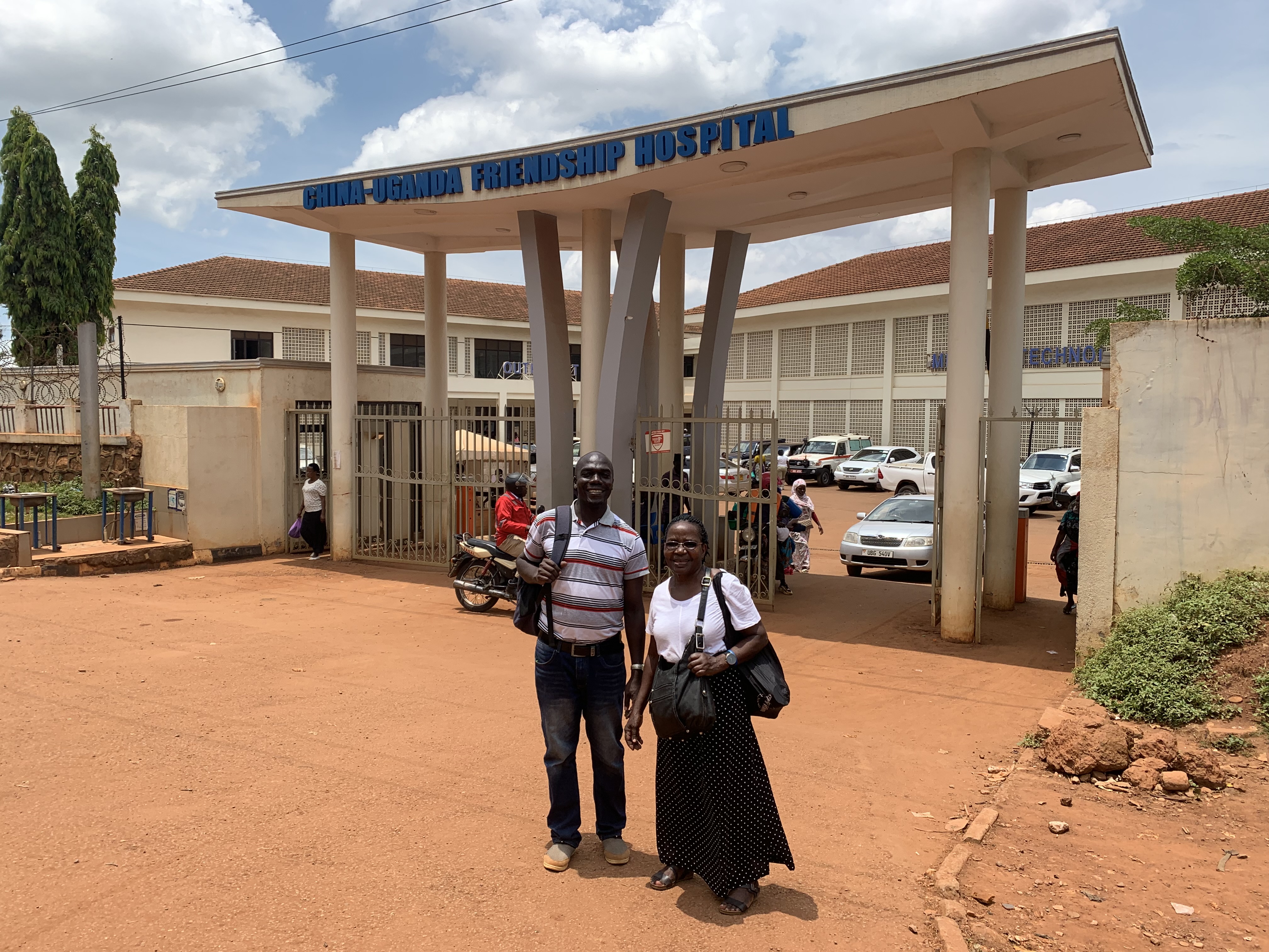 Toko and the Sanyu Team in Naguru