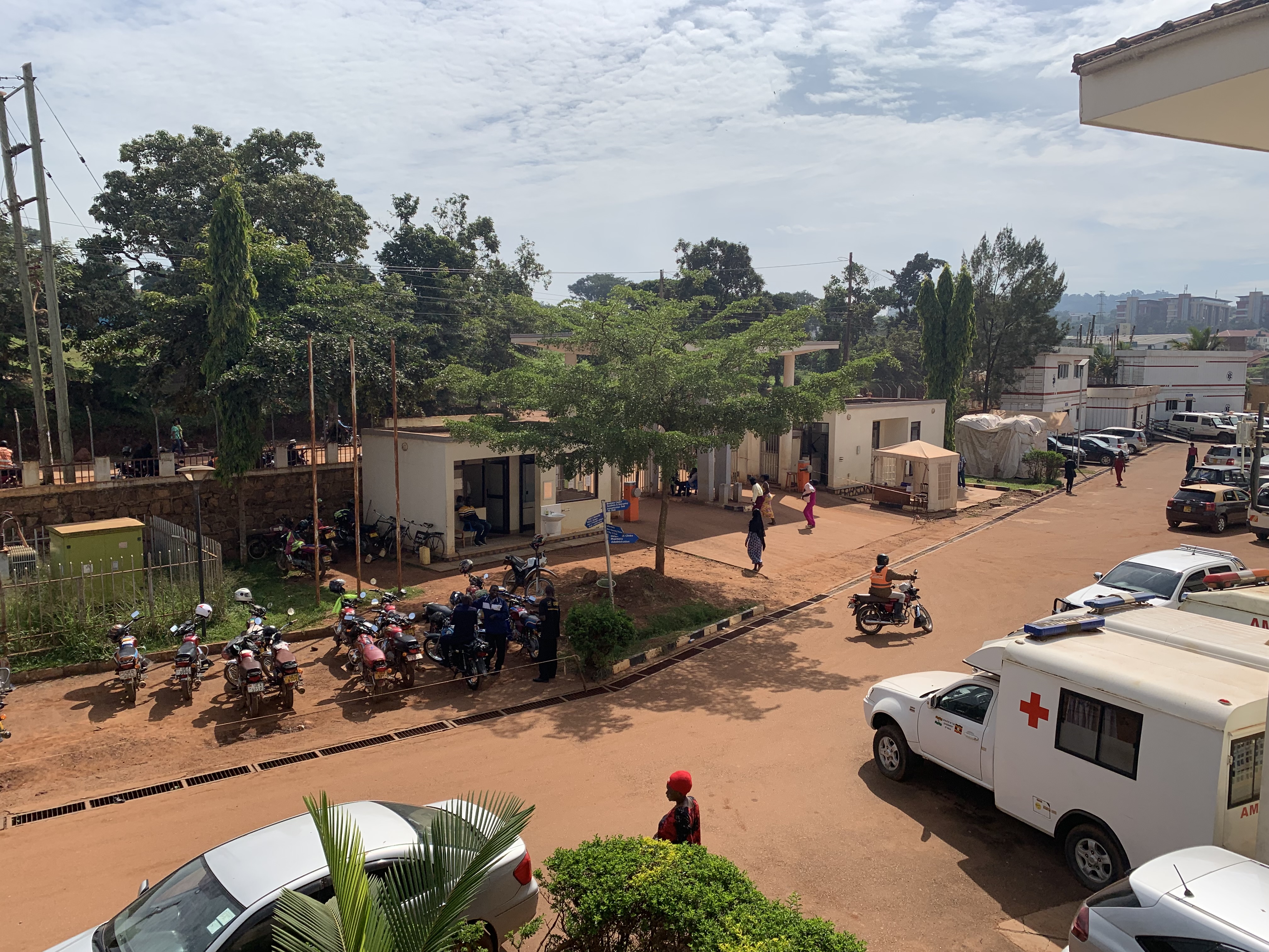 Toko and the Sanyu Team in Naguru