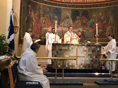 Hamilton installed as new Priest in Charge of St John’s church Forres