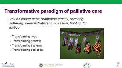 Integrating Palliative Care in Fragile Settings: a Transformative Paradigm